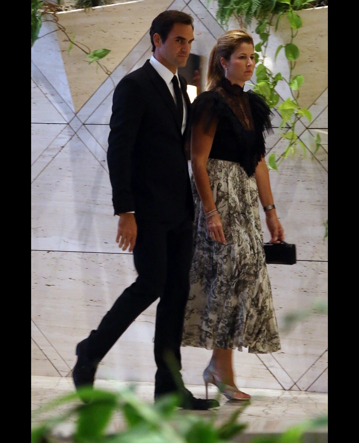 Photo : Roger Federer et sa femme Mirka arrivent à la soirée Hopman Cup New  Years Eve Ball au Crown Towers à Perth, Australie le 31 décembre 2018. -  Purepeople