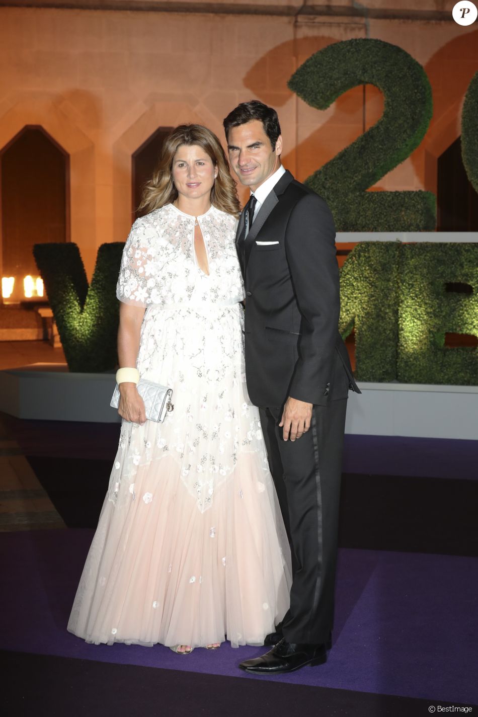 Roger Federer Et Sa Femme Mirka D ner Des Champions Du Tournoi De 