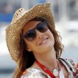 Eve Angeli à Monaco en marge des essais libres du Grand Prix de Formule 1 le 24 mai 2018 © Jean François Ottonello / Nice Matin / Bestimage