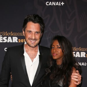 Hapsatou Sy et son compagnon Vincent Cerutti - Photocall de la 44ème cérémonie des César à la salle Pleyel à Paris. Le 22 février 2019 © Borde-Jacovides / Bestimage