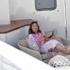 Exclusif -Mariska Hargitay est en vacances en famille à Portofino, le 1er Juillet 2019.