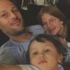 Nicolas Duvauchelle avec ses trois enfants sur Instagram, juin 2019.