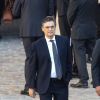 Patrick Devedjian - Arrivées à l'hommage national à Charles Aznavour à l'Hôtel des Invalides à Paris. Le 5 octobre 2018 © Jacovides-Moreau / Bestimage