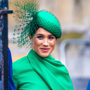 Meghan Markle - La famille royale d'Angleterre lors de la cérémonie du Commonwealth en l'abbaye de Westminster à Londres, le 9 mars 2020.