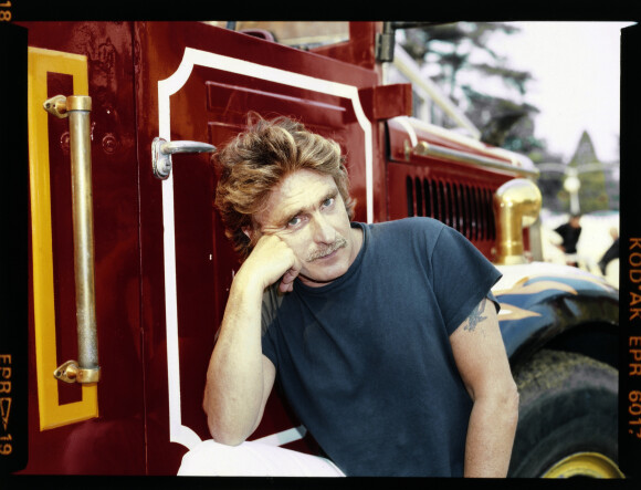 Archive - Portrait du chanteur Christophe (Daniel Bevilacqua) à Paris, France, le 24 avril 1990. © Cedric Perrin/Bestimage