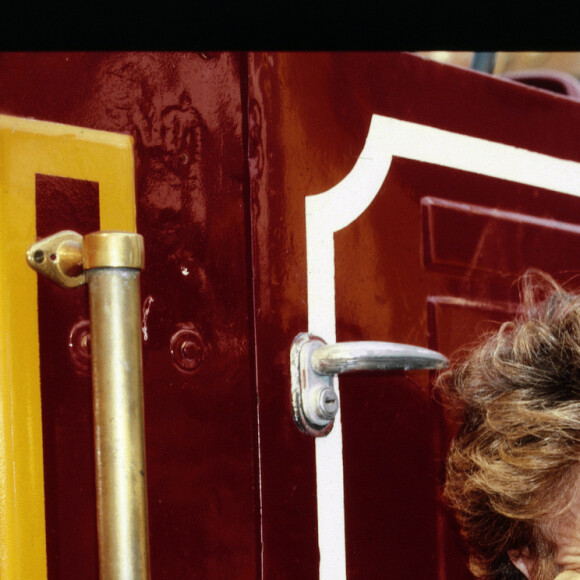 Archive - Portrait du chanteur Christophe (Daniel Bevilacqua) à Paris, France, le 24 avril 1990. © Cedric Perrin/Bestimage