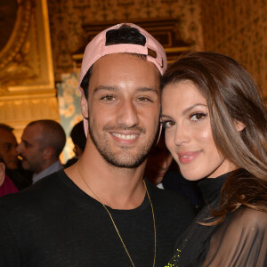 Iris Mittenaere (Miss France et Miss Univers 2016) et son compagnon Diego El Glaoui - After Show du défilé de mode Haute-Couture printemps-été 2020 "Jean-Paul Gaultier" au théâtre du Châtelet à Paris le 22 janvier 2020. © Christophe Clovis-Veeren Ramsamy / Bestimage