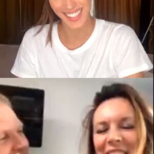 Iris Mittenaere a réalisé un live Instagram en plein confinement le 30 mars 2020. Sa mère est intervenue.