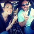Davina Vigné et David Mora en voiture, le 25 août 2019