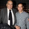 Exclusif - Pierre Bénichou, Steevy Boulay - Steevy Boulay fête son 34ème anniversaire dans le bar restaurant le "Who's" dans le Marais à Paris le 19 février 2014.