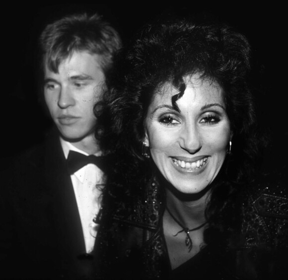 Val Kilmer et Cher au Studio 54, à New York, en 1978.