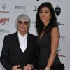Bernie Ecclestone et Fabiana Flosi à Monaco le 25 mai 2012
