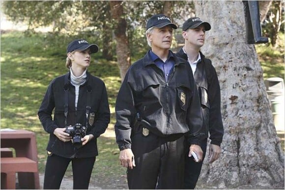 NCIS saison 13 : Photo Emily Wickersham, Mark Harmon, Sean Murray