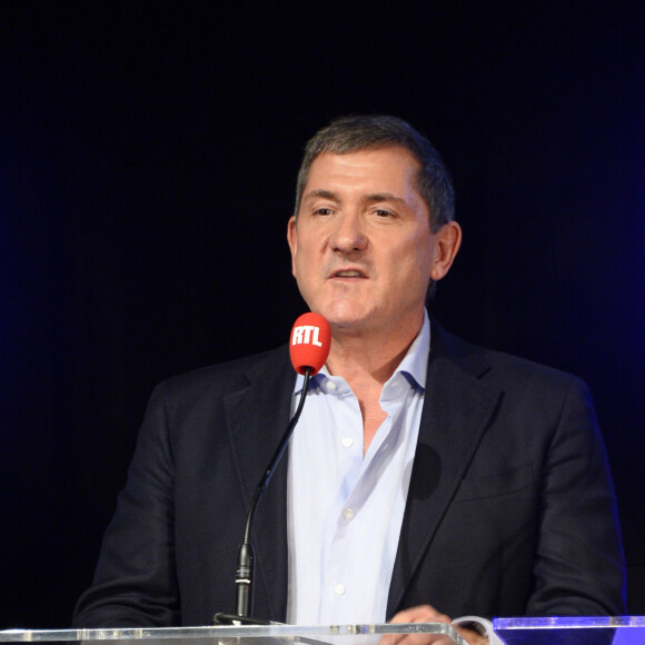 Yves Calvi - Conférence de presse de rentrée du groupe RTL à Paris le 7 septembre 2016. © Coadic Guirec / Bestimage
