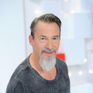 Exclusif - Florent Pagny - Enregistrement de l'émission "Vivement Dimanche" présentée par M.Drucker et diffusée le 1er mars 2020 sur France 2. Le 19 février 2020 © Guillaume Gaffiot / Bestimage