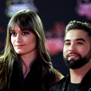 Clara Luciani et Kendji Girac - 21ème édition des NRJ Music Awards au Palais des festivals à Cannes le 9 novembre 2019. © Dominique Jacovides/Bestimag