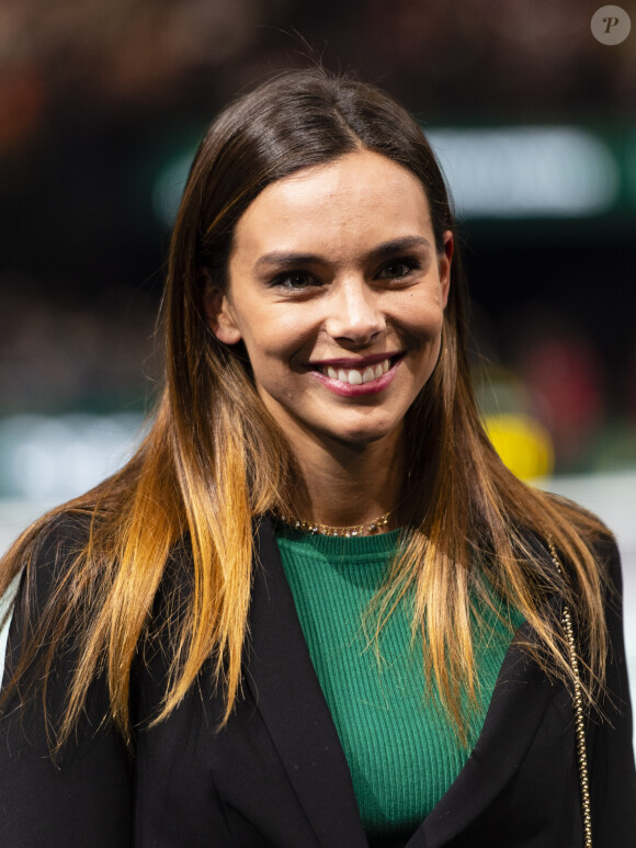 Info - Marine Lorphelin est fiancée - Marine Lorphelin (Miss France 2013) assiste au match "Rafael Nadal - Adrian Mannarino (7/5-6/4)" lors du tournoi Rolex Paris Masters 2019, le 30 octobre 2019. © Perusseau-Veeren/Bestimage