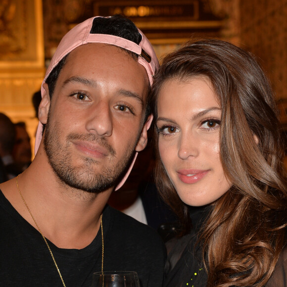 Iris Mittenaere (Miss France et Miss Univers 2016) et son compagnon Diego El Glaoui - After Show du défilé de mode Haute-Couture printemps-été 2020 "Jean-Paul Gaultier" au théâtre du Châtelet à Paris le 22 janvier 2020. © Christophe Clovis-Veeren Ramsamy / Bestimage