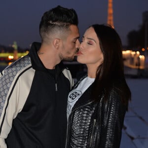 Exclusif - Julien Tanti et sa compagne Manon Marsault - Soirée du 9ème anniversaire du site en ligne "AliExpress.com" (filiale d'Alibaba) à Paris le 28 mars 2019. © Veeren/Bestimage