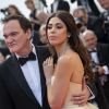 Quentin Tarantino et sa femme Daniella Pick lors de la montée des marches de la cérémonie de clôture du 72ème Festival International du Film de Cannes, le 25 mai 2019.
