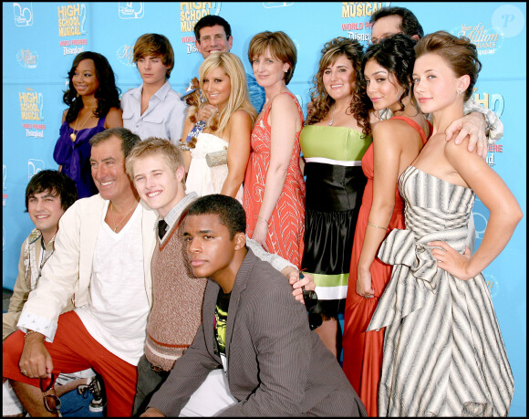 Première mondiale du film "High School Musical 2". Le 14 août 2007.
