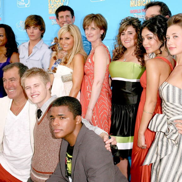 Première mondiale du film "High School Musical 2". Le 14 août 2007.