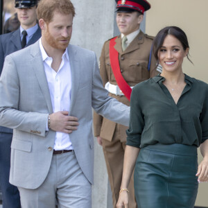 Le prince Harry, duc de Sussex, et Meghan Markle, duchesse de Sussex, inaugurent l'université technologique à Bognor Regis. C'est leur première visite dans le comté de Sussex depuis leur mariage. Le 3 octobre 2018