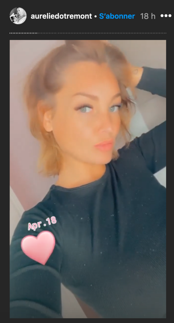 Aurélie Dotremont, le 18 avril 2020 sur Instagram.