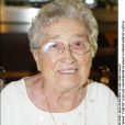  Odette -L'arrière grand-mère de Laeticia, en 2003 
  