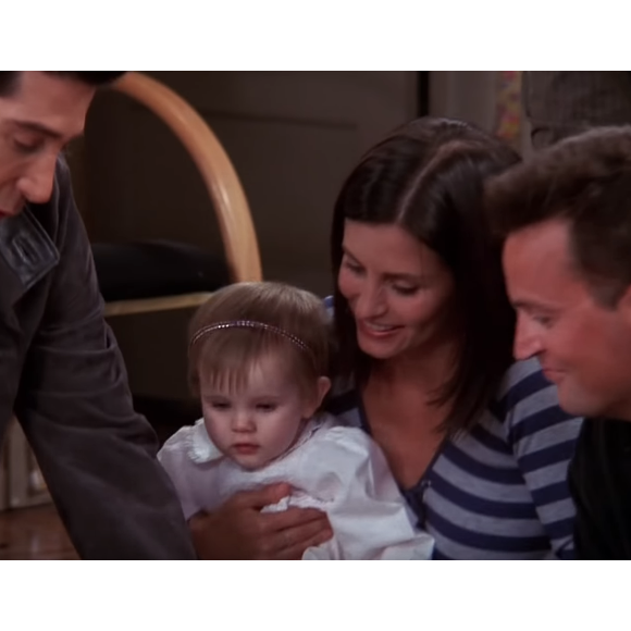 Emma Geller-Green dans la série "Friends", jouée par les jumelles Noelle et Cali Sheldon.