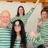 Demi Moore, Bruce Willis et leurs filles Scout, Rumer et Tallulah sont en confinement ensemble dans l'Idaho. Mars 2020.