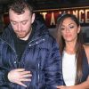 Nicole Scherzinger passe la soirée avec le chanteur Sam Smith après le tournage de "X-Factor" à Londes le 11 décembre 2016. @ABACAPRESS.COM