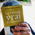 Alexandre Jardin avec son "Roman vrai" sur Instagram, le 5 juillet 2019.