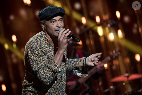 Exclusif - No Web - Yannick Noah - Enregistrement de l'émission "Rendez vous avec Julien Clerc" au Théâtre du Châtelet à Paris. Le 24 octobre 2019. © Cyril Moreau / Bestimage