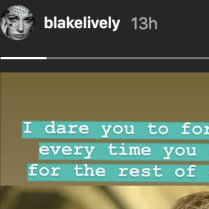 Ryan Reynolds sur le compte Instagram de son épouse Blake Lively, le 25 avril 2020.