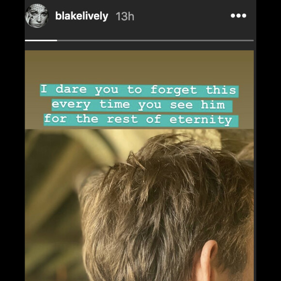 Ryan Reynolds sur le compte Instagram de son épouse Blake Lively, le 25 avril 2020.