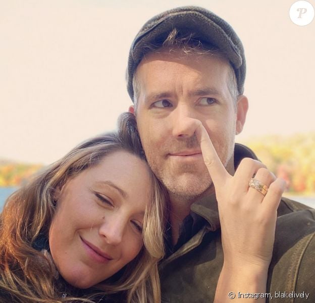 Blake Lively et son mari Ryan Reynolds sur Instagram, le 24 octobre 2019.