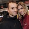 Hugo Clément et sa compagne Alexandra Rosenfeld (Miss France 2006) - Salon du livre de Paris le 16 mars 2019. © Cédric Perrin/Bestimage