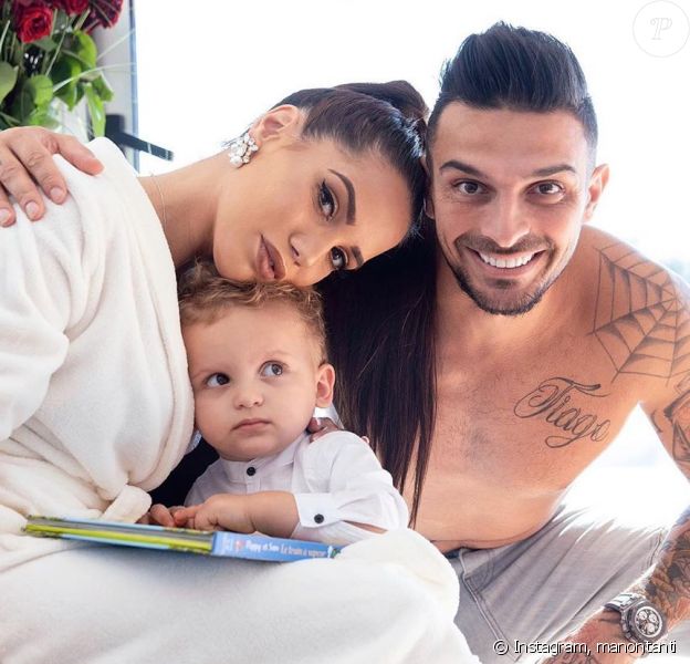 Manon Marsault avec Julien Tanti et Tiago sur Instagram le 15 mars 2020