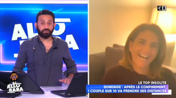 Valérie Bénaïm se confie sur son couple avec Patoche dans Ce soir chez Baba - 5 mai 2020, C8