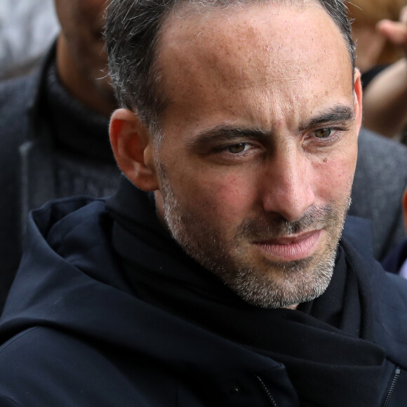 Raphael Glucksmann - Manifestation de soutien aux kurdes de Syrie contre l'offensive turque sur le parvis des droits de l'homme, Paris, le 12 octobre 2019. © Stéphane Lemouton / Bestimage