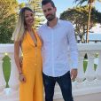 Camille Schneiderlin et son mari Morgan à Nice pour leur premier anniversaire de mariage, Instagram, 9 juin 2019