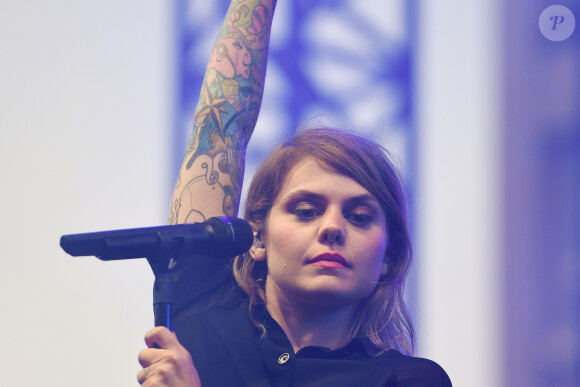 Coeur de Pirate en concert lors du 67e festival "Nuits du Sud", place du Grand Jardin, à Vence. Le 2 août 2019 © Lionel Urman / Bestimage