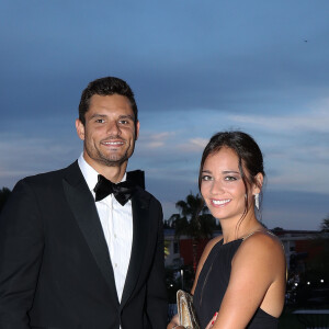 Exclusif - Florent Manaudou et Alizé Lim - Gala de charité de l'académie de tennis Mouratoglou afin de récolter des fonds pour sa fondation "Champ'Seed" à Biot le 23 juin 2019. © Philippe Brylak /Bestimage