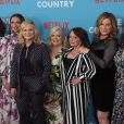 Tina Fey, Maya Rudolph, Amy Poehler, Paula Pell, Rachel Dratch, Ana Gasteyer and Emily Spivey à la première de "Wine Country" à New York le 8 mai 2019.