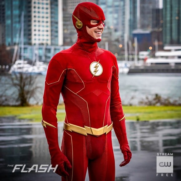Grant Austin est le héros de la série "The Flash". Mars 2020.