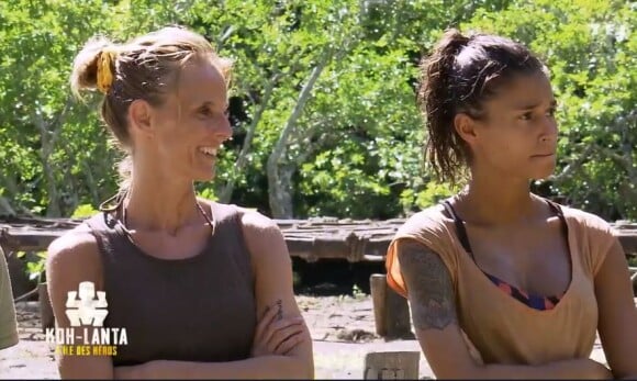 Alexandra et Inès dans l'épisode de "Koh-Lanta 2020" du 15 mai 2020, sur TF1