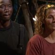 Inès, Moussa, Naoil et Claude dans "Koh-Lanta, l'île des héros", vendredi 8 mai 2020 sur TF1.