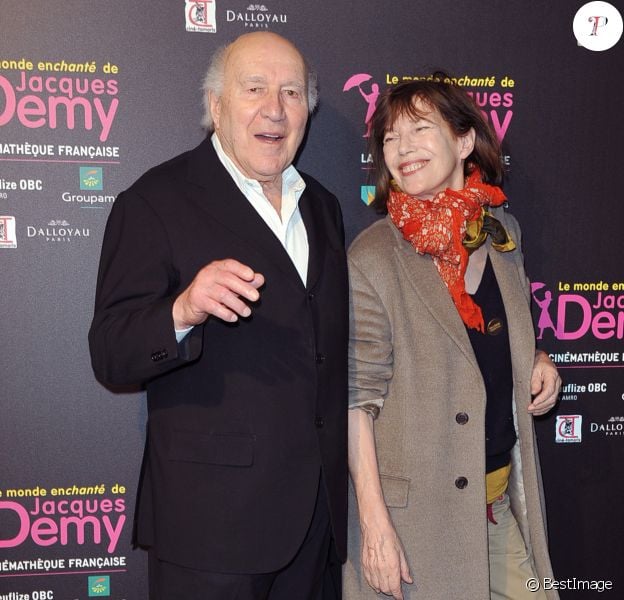 Archives - Michel Piccoli, Jane Birkin - Soiree pour l'exposition "Le monde enchanté de Jacques Demy" à la cinémathèque française à Paris le 8 avril 2013.