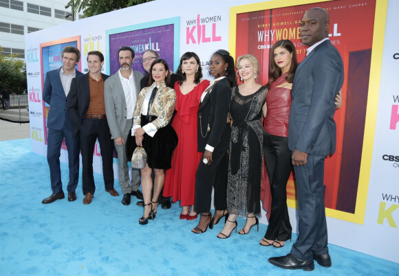 Jack Davenport, Sam Jaeger, Reid Scott, Marc Cherry, Lucy Liu, Ginnifer Goodwin, Kirby Howell-Baptis - Les célébrités assistent à la première de la série de CBS "Why Women Kill" à Beverly Hills, le 7 août 2019.